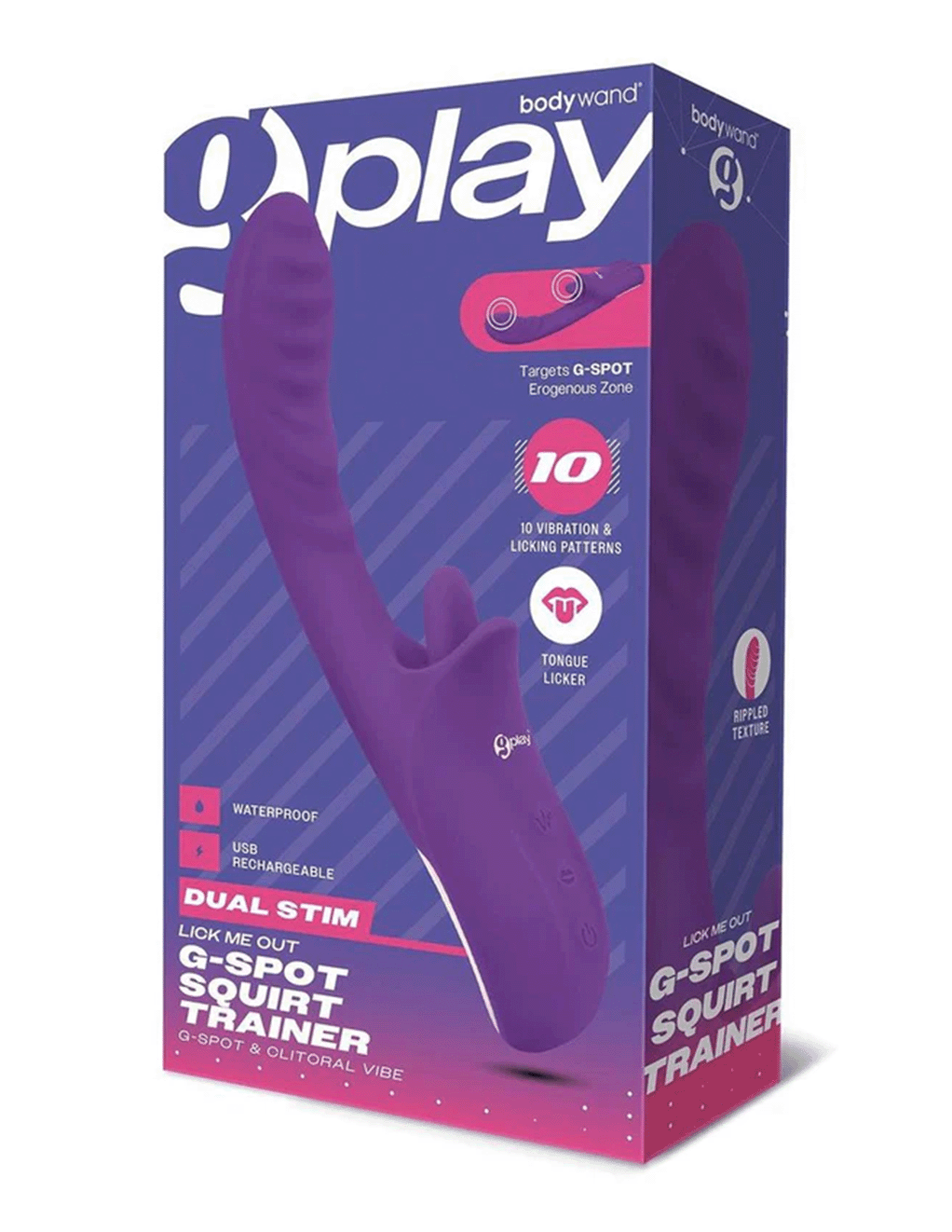 G-Play Lick Me Out Squirt Trainer Rabbit Vibrator