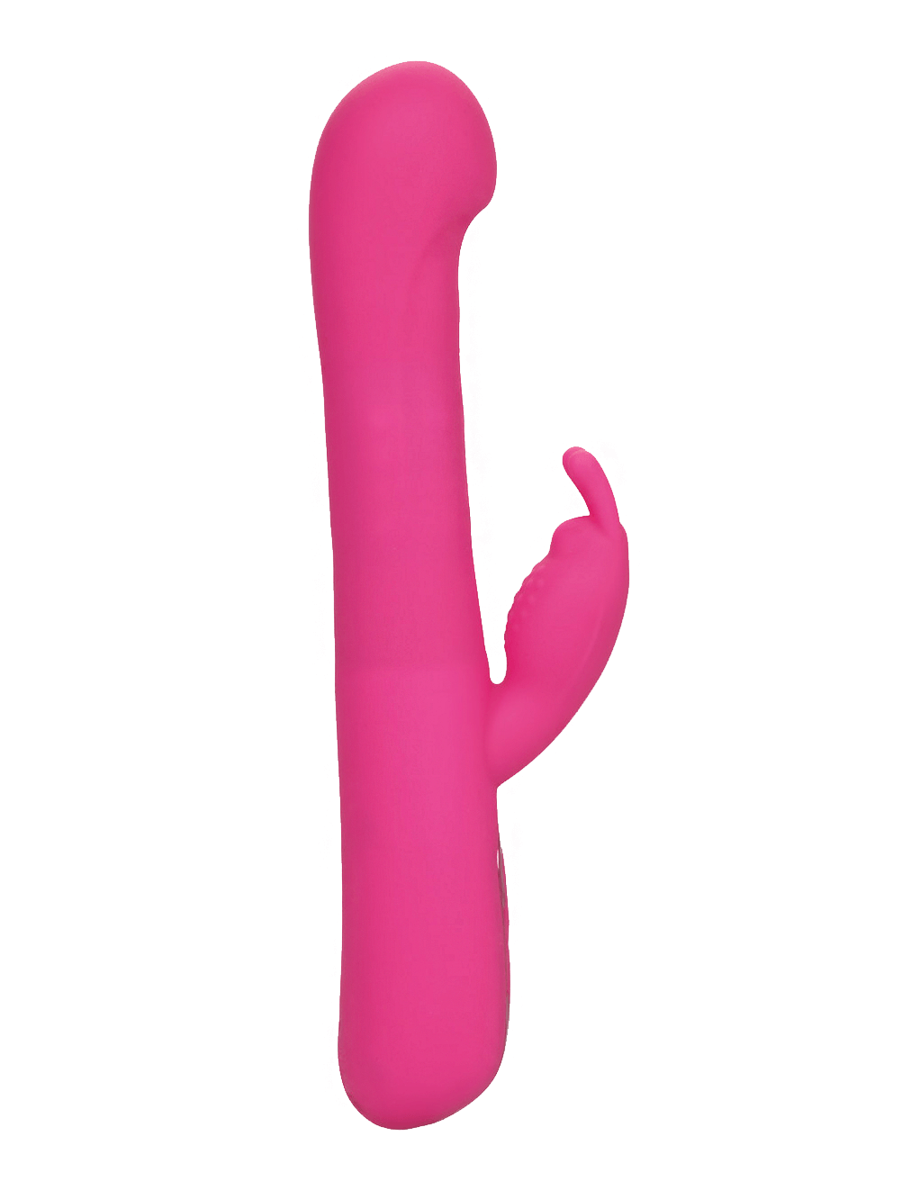 Jack Rabbit Elite Beaded G Rabbit Vibrator - Pink - Side