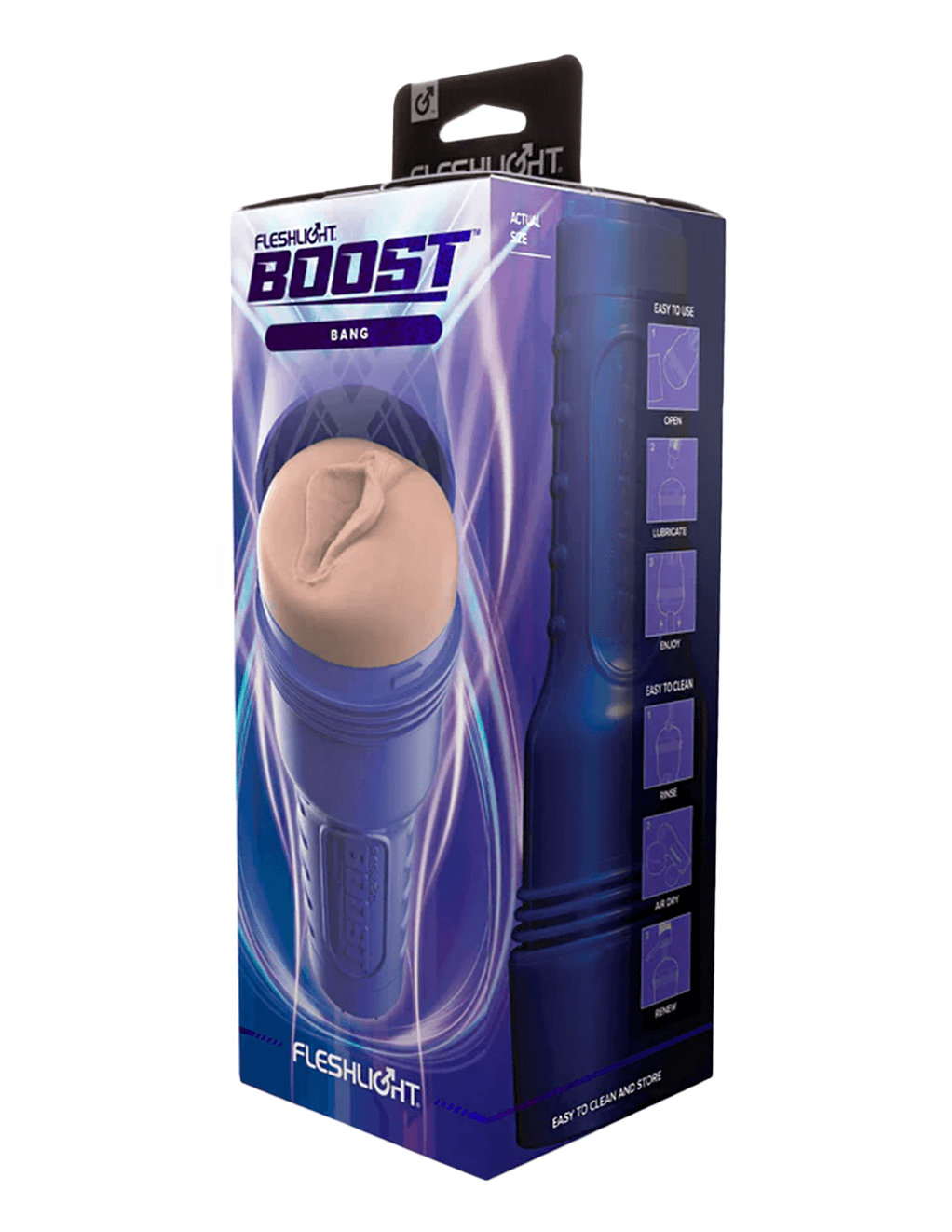 Fleshlight Boost Bang Vulva - Box