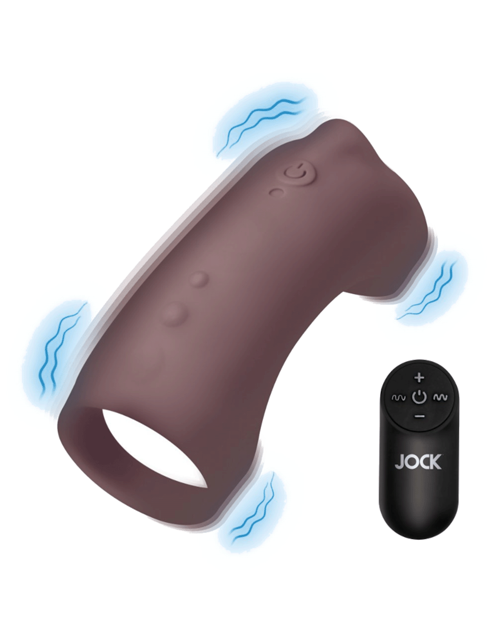Jock Remote Control Vibrating Penis Sleeve