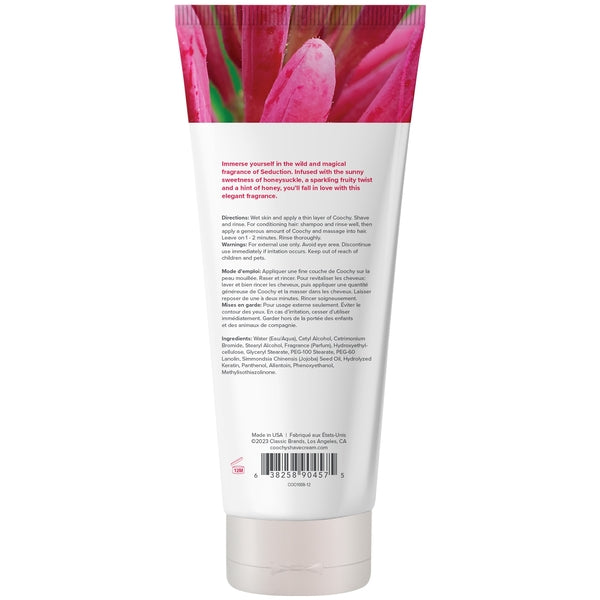 Coochy Shave Cream Seduction - 12.5oz - Back