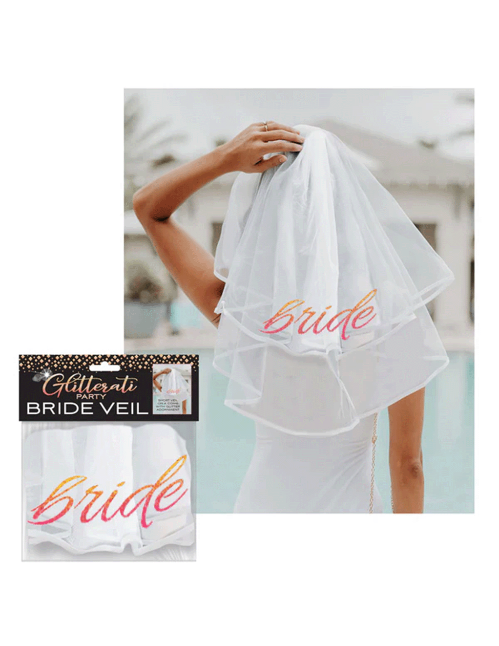 Glitterati Bride Veil