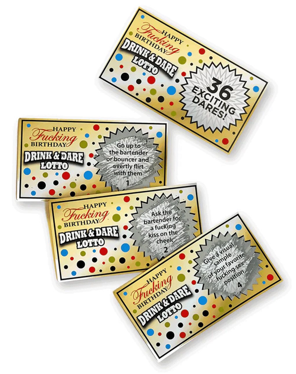 Happy Fucking Birthday Party Pack 8pc