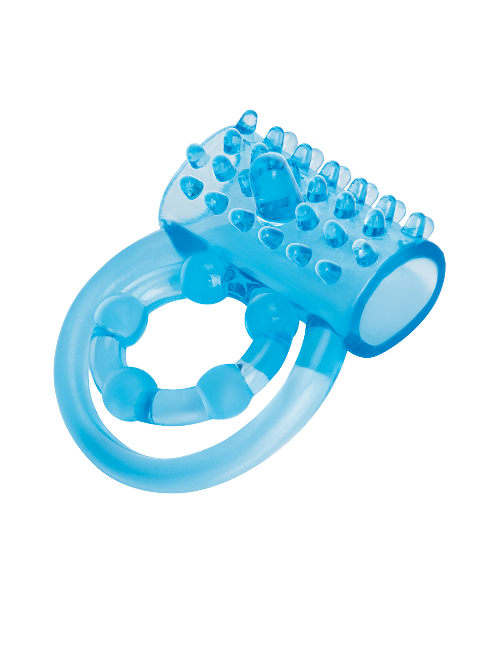 Bodywand Rechargeable Classic Duo Ring - Blue - Without Bullet