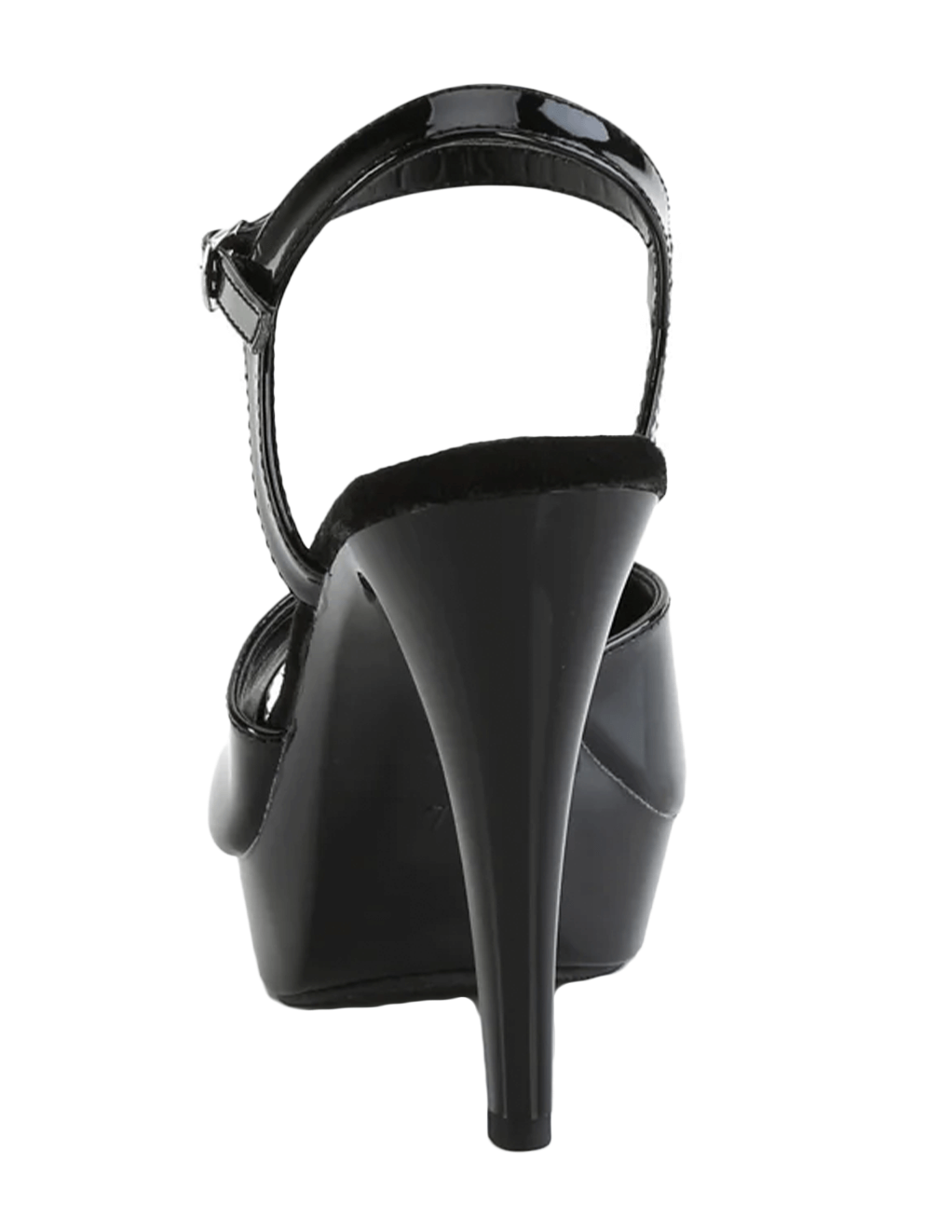 Cocktail-509 Peep Toe Heel Sandal - Black - Back