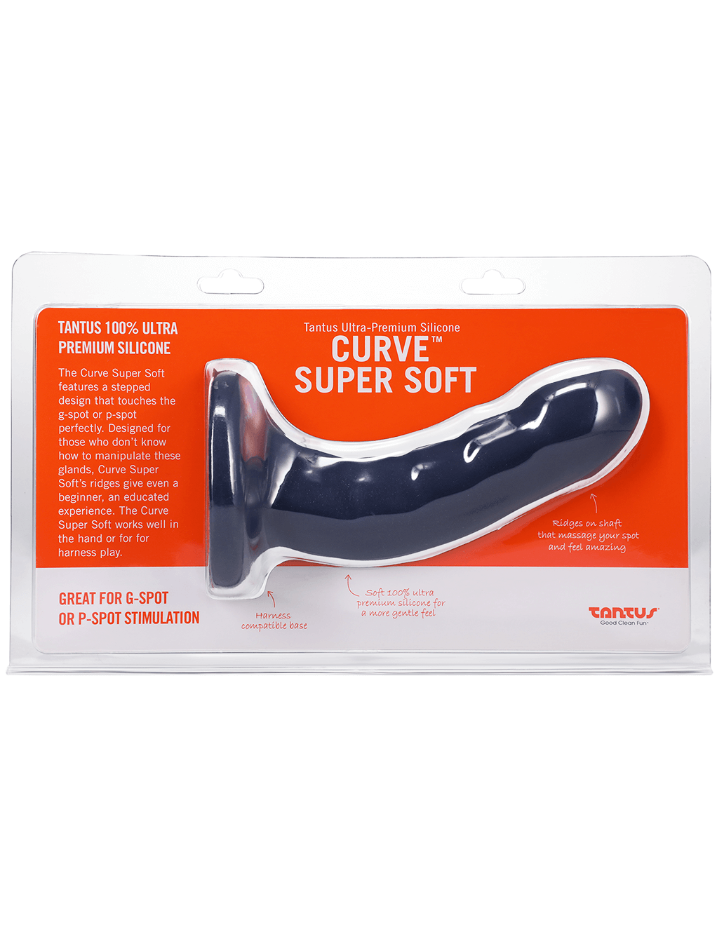 Tantus Curve - Sapphire - Box