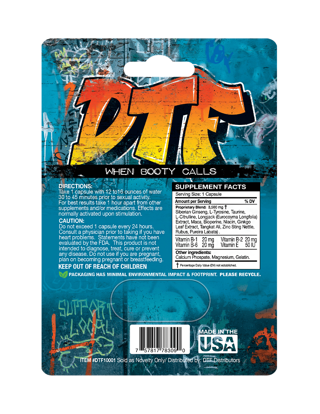 DTF Mens 1ct