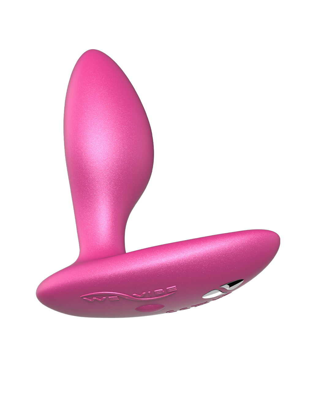 We-Vibe Ditto+ Bluetooth Anal Plug - Cosmic Pink - Bottom Angle