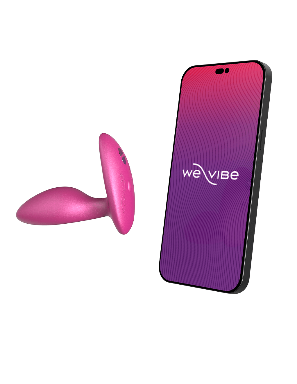We-Vibe Ditto+ Bluetooth Anal Plug - App Display