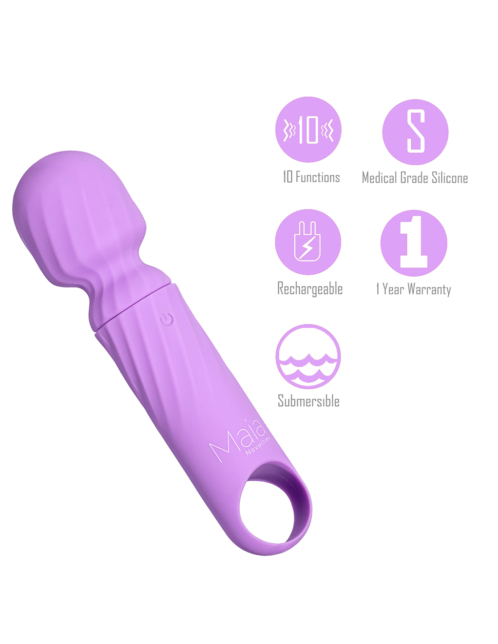 Maia Dolly Rechargeable Mini Wand
