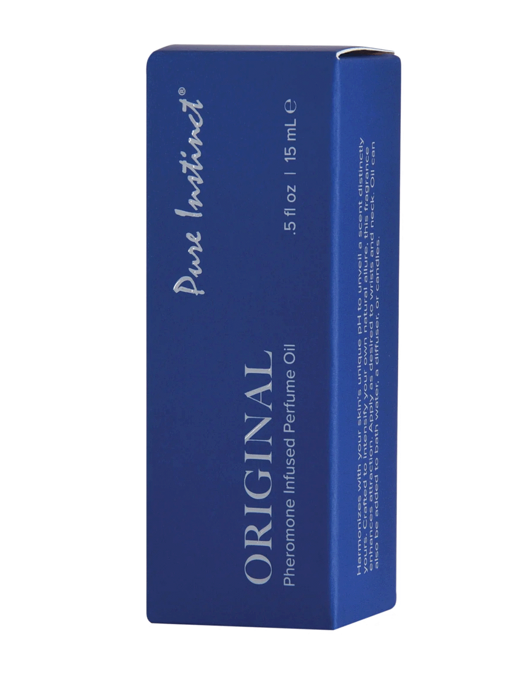 Pure Instinct Pheromone Perfume Oil Dropper True Blue