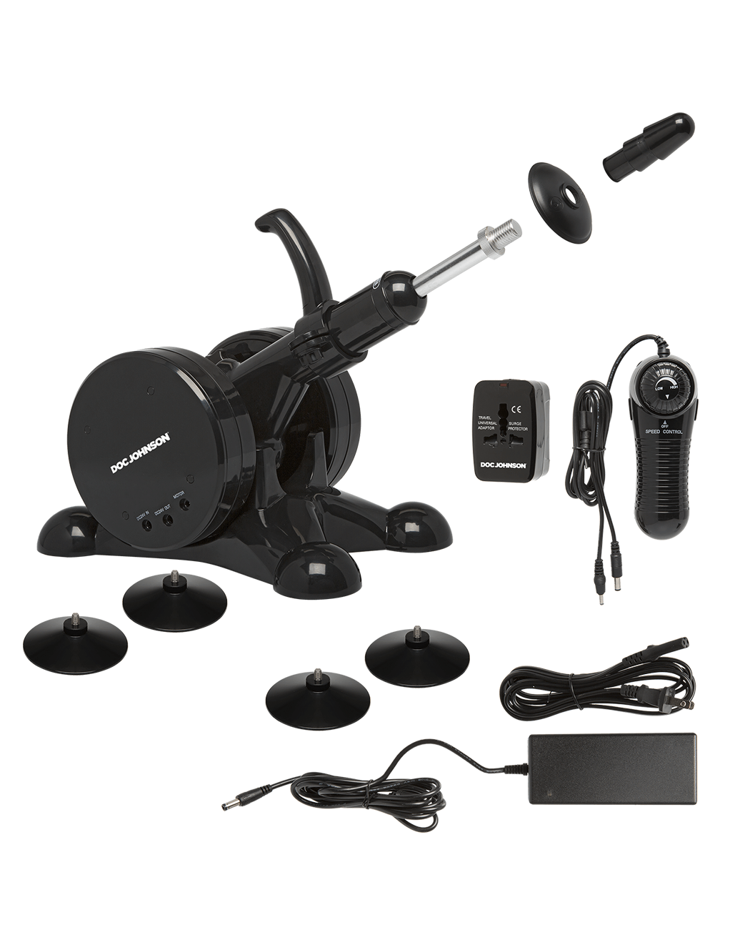 Vac-U-Lock Fuck Machine - Box Contents