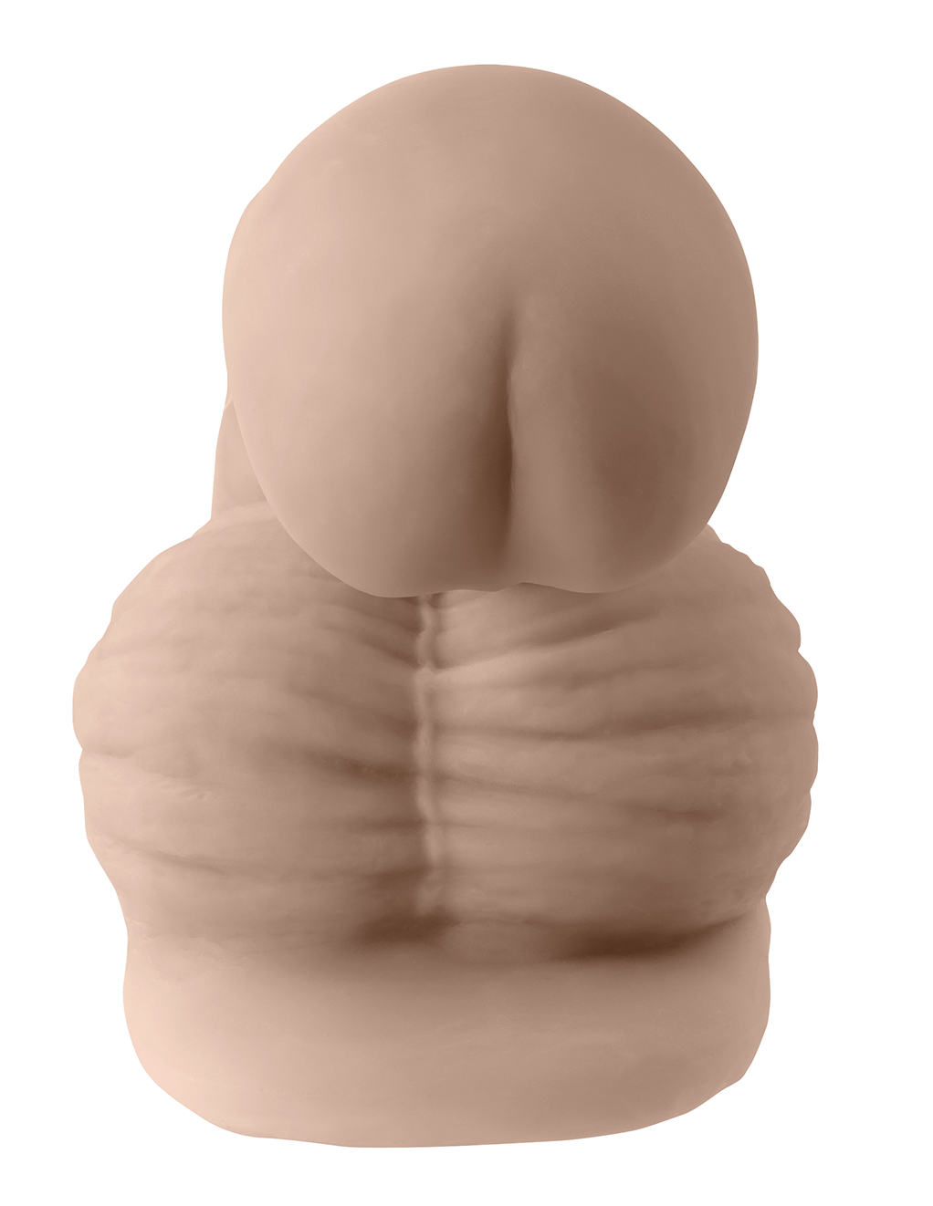 Gender X 4" Packer - Vanilla - Bottom