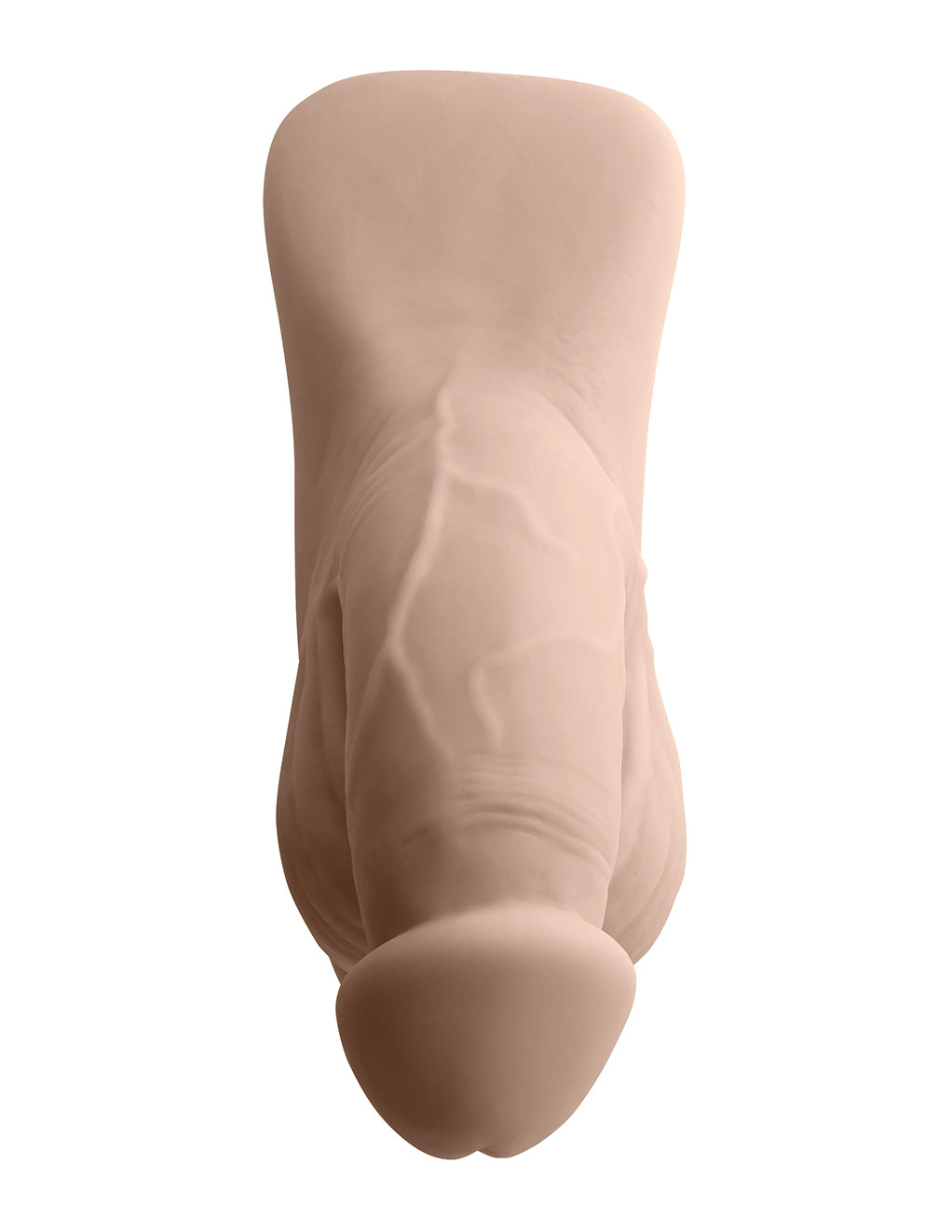 Gender X 4" Packer - Vanilla - Front