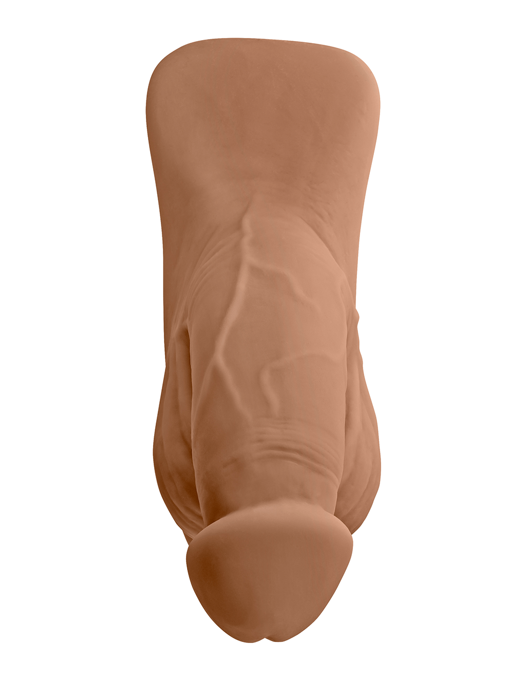 Gender X 4" Packer - Caramel - Front