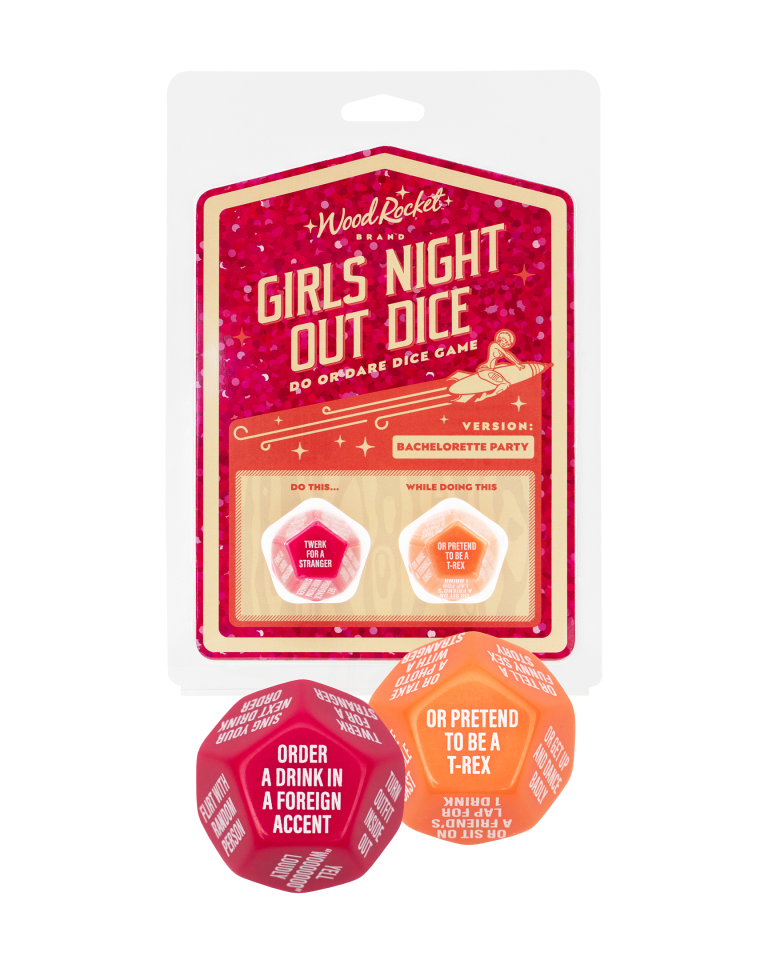 Girls Night Out Dice: Bachelorette Party