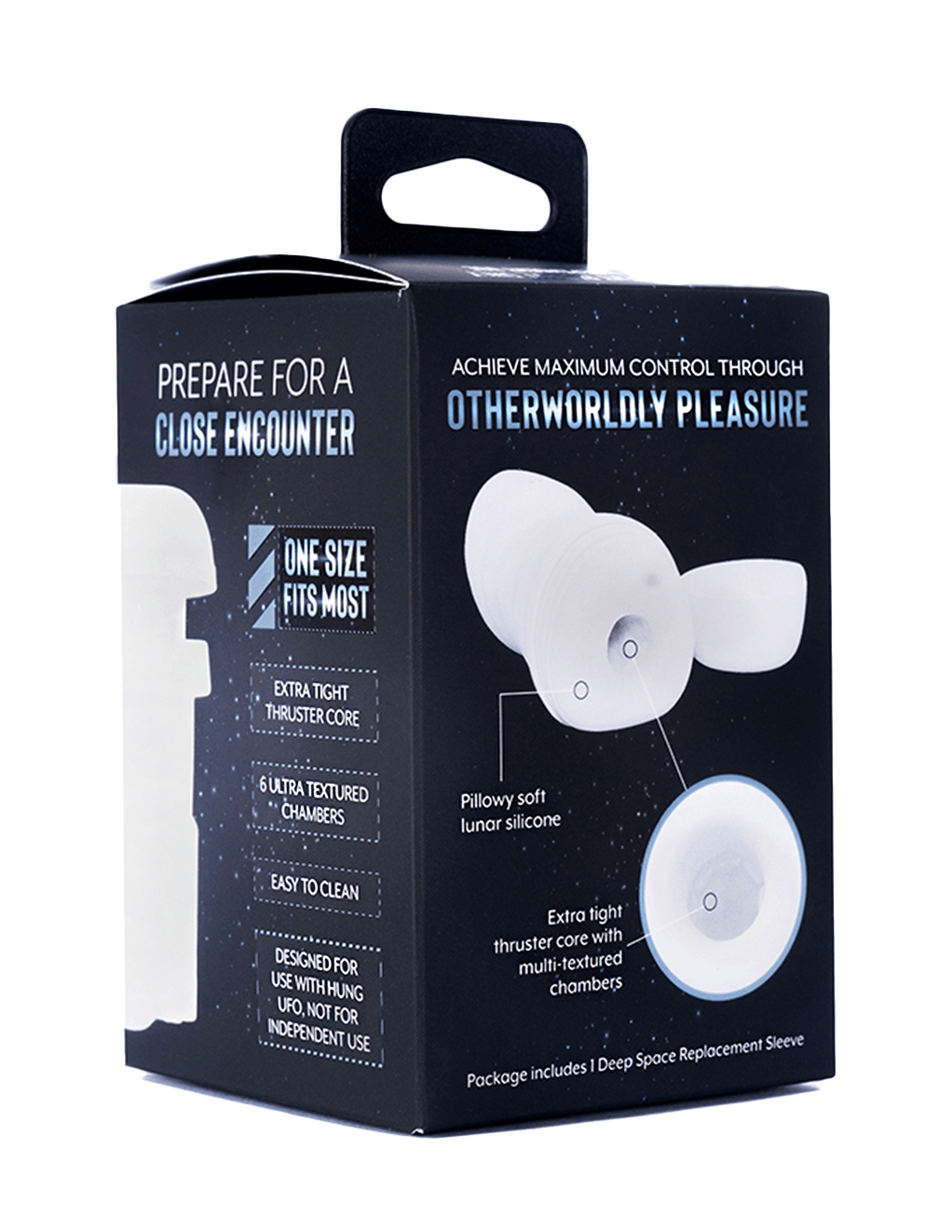 Hung UFO Replacement Sleeve - Box Side Angle 2
