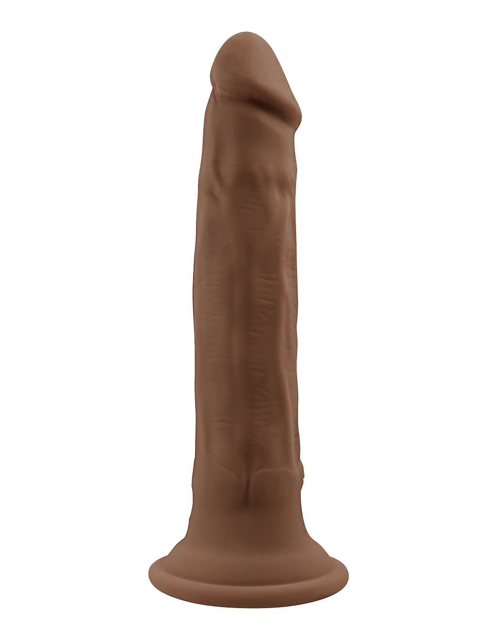 Evolved In Thrust We Trust Thrusting Dildo - Chocolate - Side 2