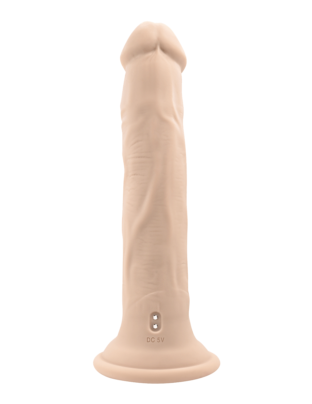 Evolved In Thrust We Trust Thrusting Dildo - Vanilla - Back