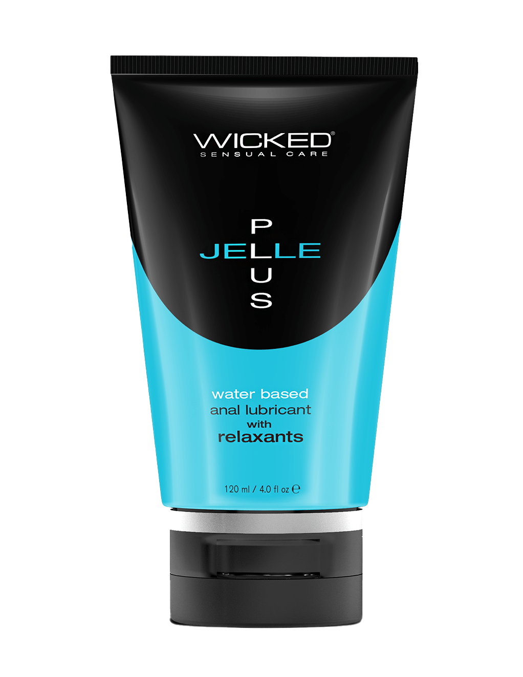 Wicked Jelle Plus Anal Lubricant - 4oz - Front