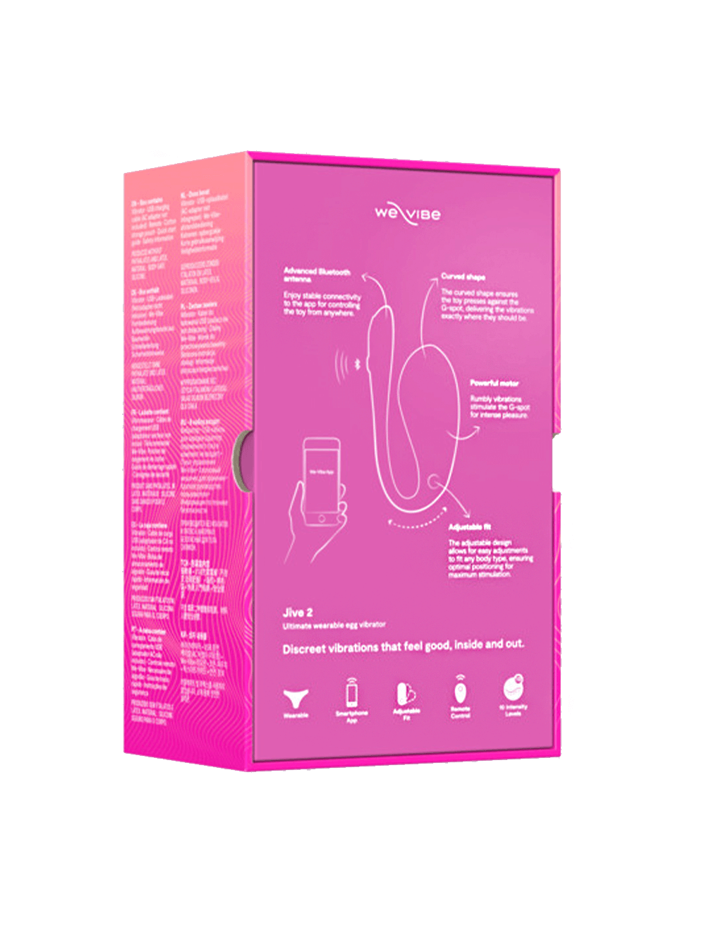 We-Vibe Jive 2 - Box Back