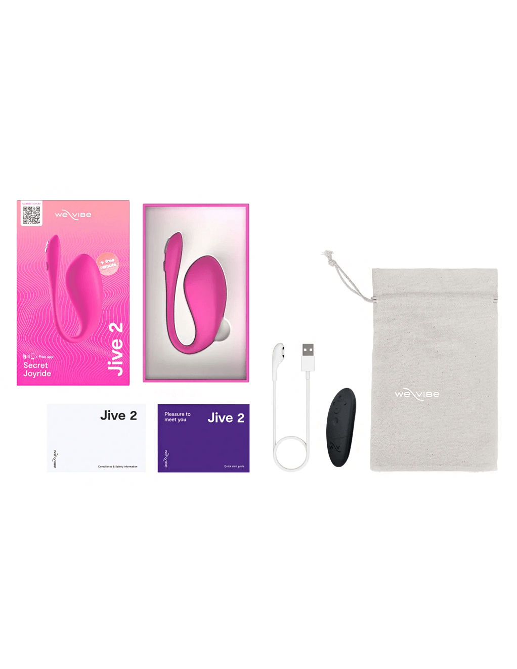 We-Vibe Jive 2 - Box Contents