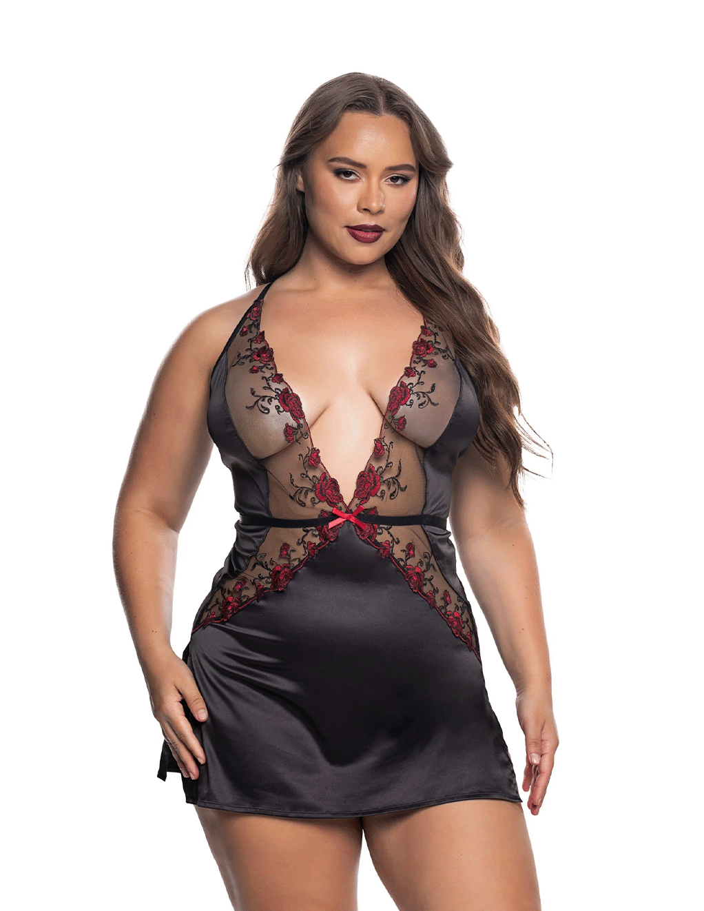 Blossom Beauty Satin Chemise