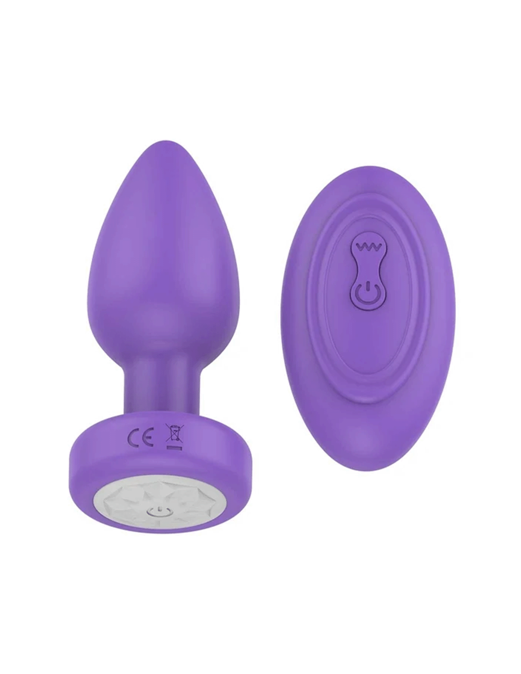 Luv Inc Pr17 Vibrating Plug w. Remote
