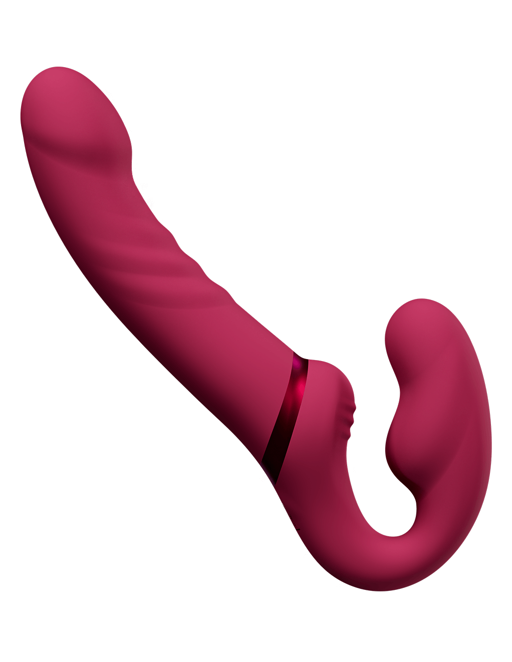 Lovense Lapis Vibrating Strapless Strap-On - Pink - Main