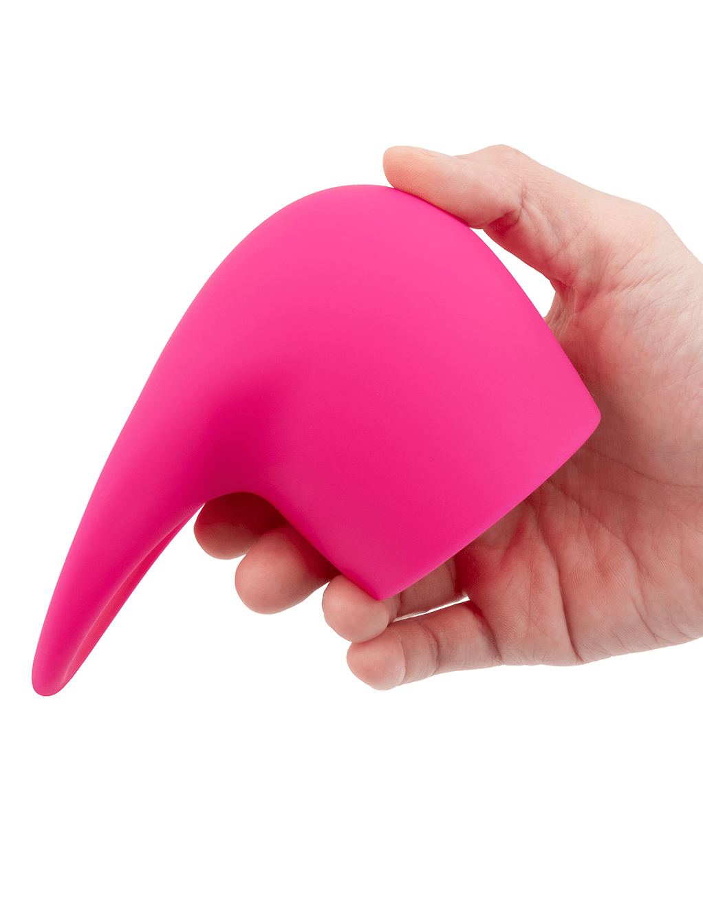 Le Wand Flick Attachment - Pink - In Hand
