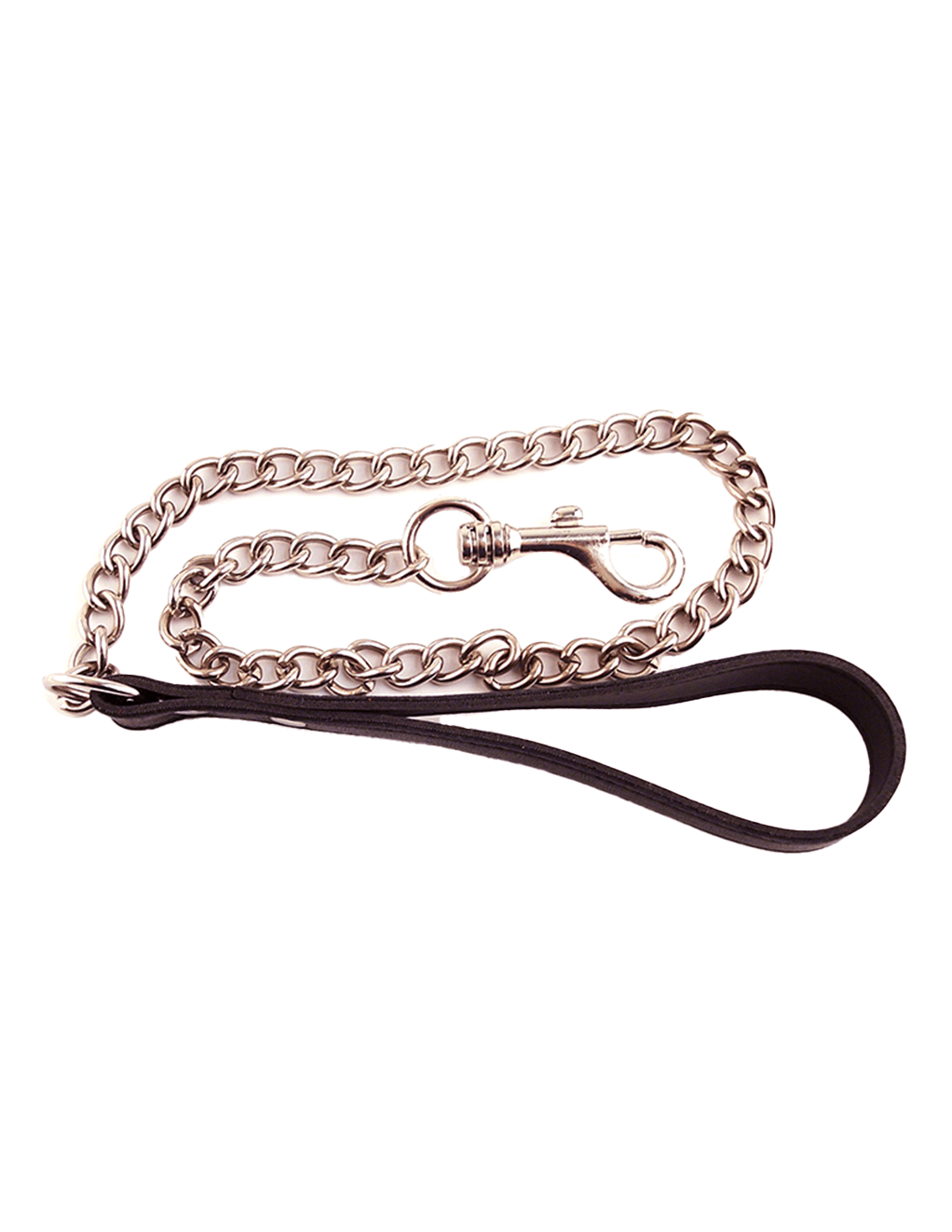 Rouge Leather Lead - Black - Top View