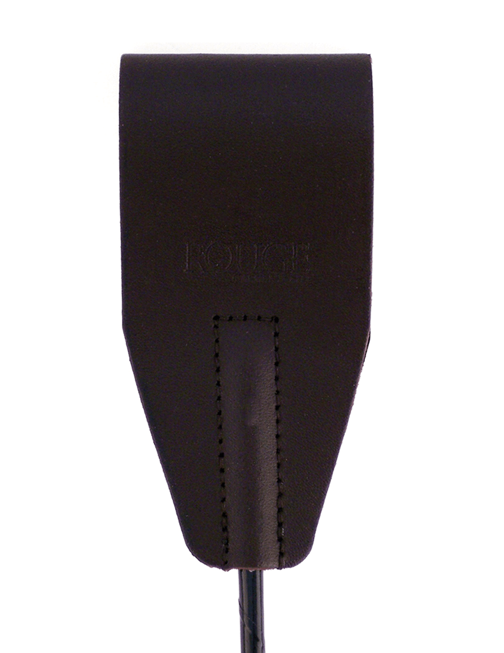 Rouge Leather Riding Crop - Brown - Detail