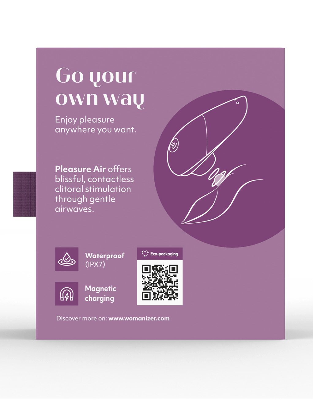 Womanizer Liberty 2 - Purple - Box Back