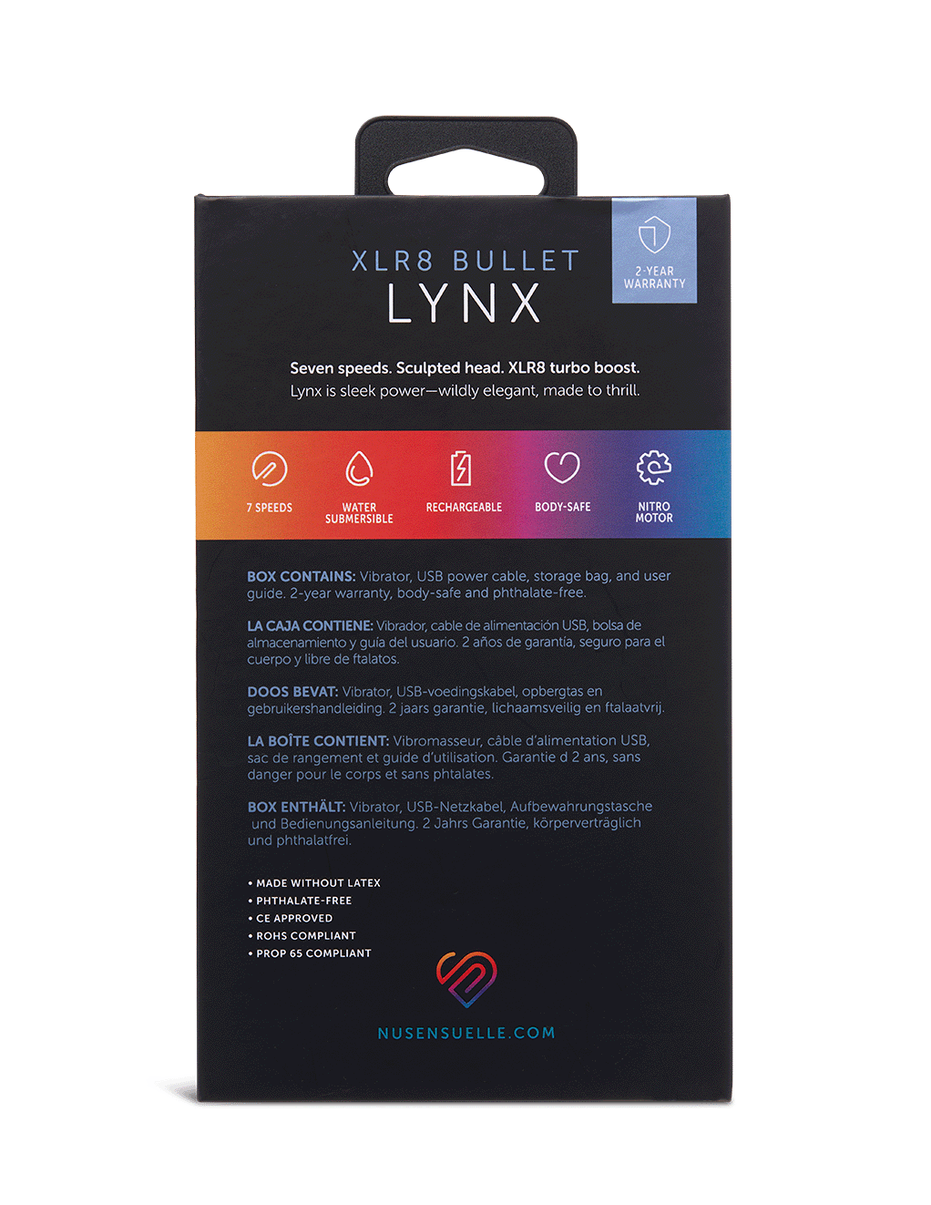 Nu Sensuelle Lynx XLR8 Bullet