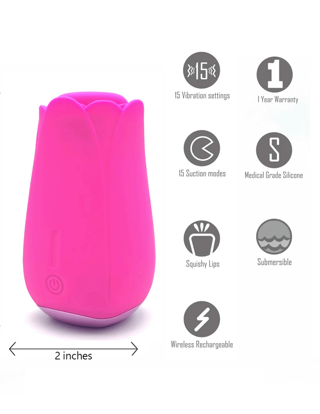 Maia Tulip Pro Clitoral Suction Vibrator