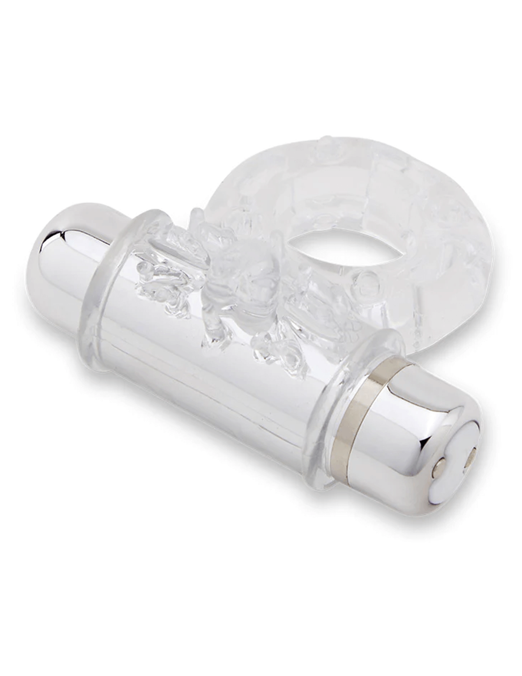 Nu Sensuelle Mate Vibrating C-Ring - Clear - Main
