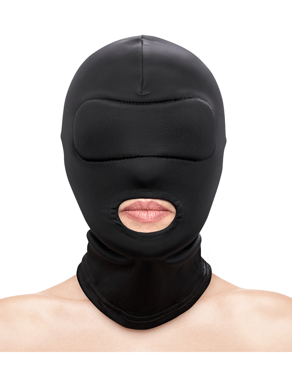 Taboo Mouth Hood - Black - Main