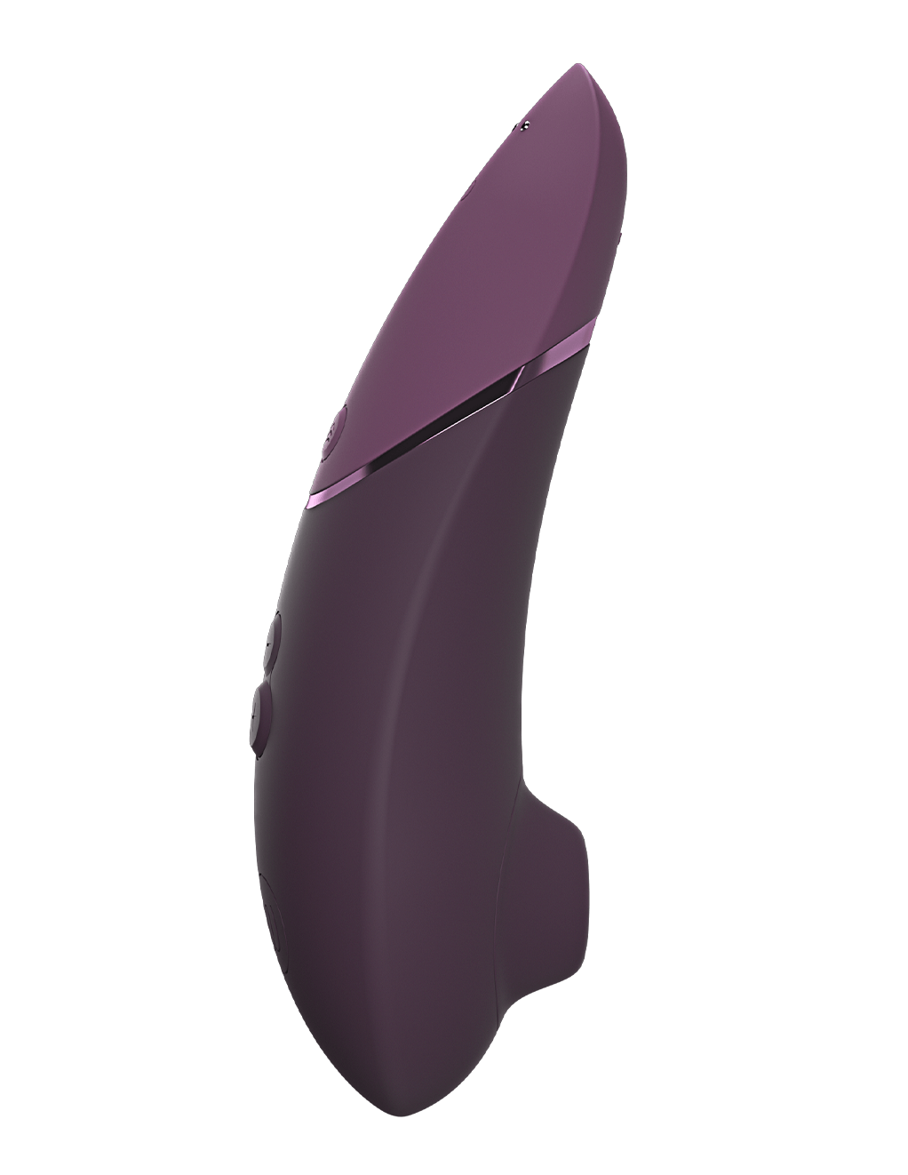 Womanizer Next Clitoral Stimulator - Dark Purple - Side