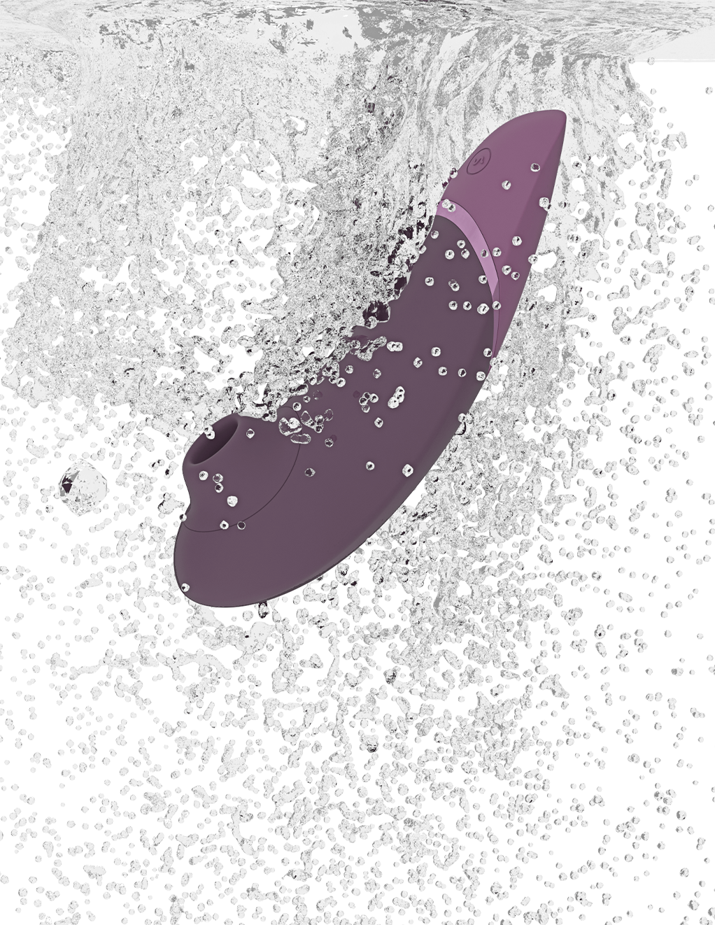 Womanizer Next Clitoral Stimulator - Dark Purple - Waterproof