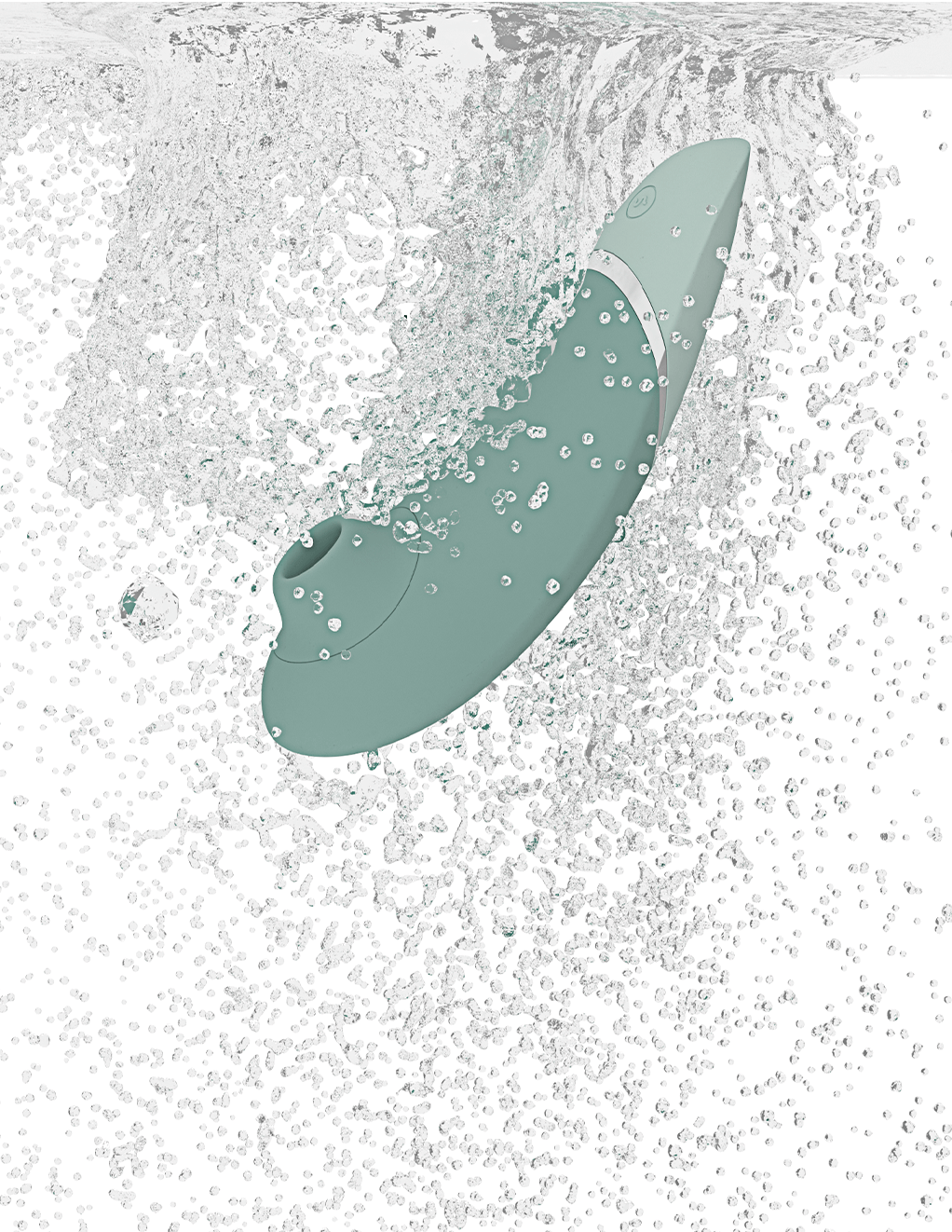 Womanizer Next Clitoral Stimulator - Sage - Waterproof