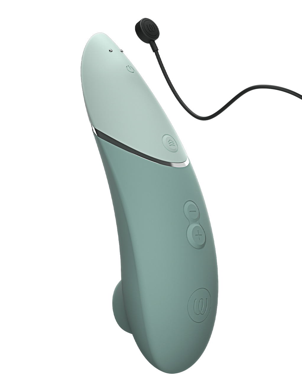 Womanizer Next Clitoral Stimulator - Sage - w/Charger