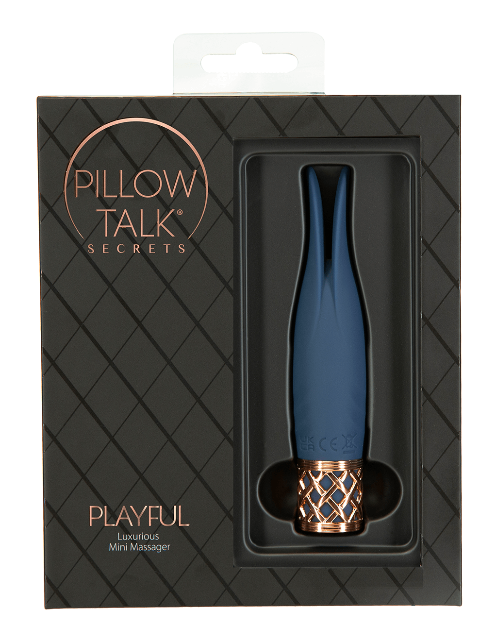Pillow Talk Playful - Navy - Box Front