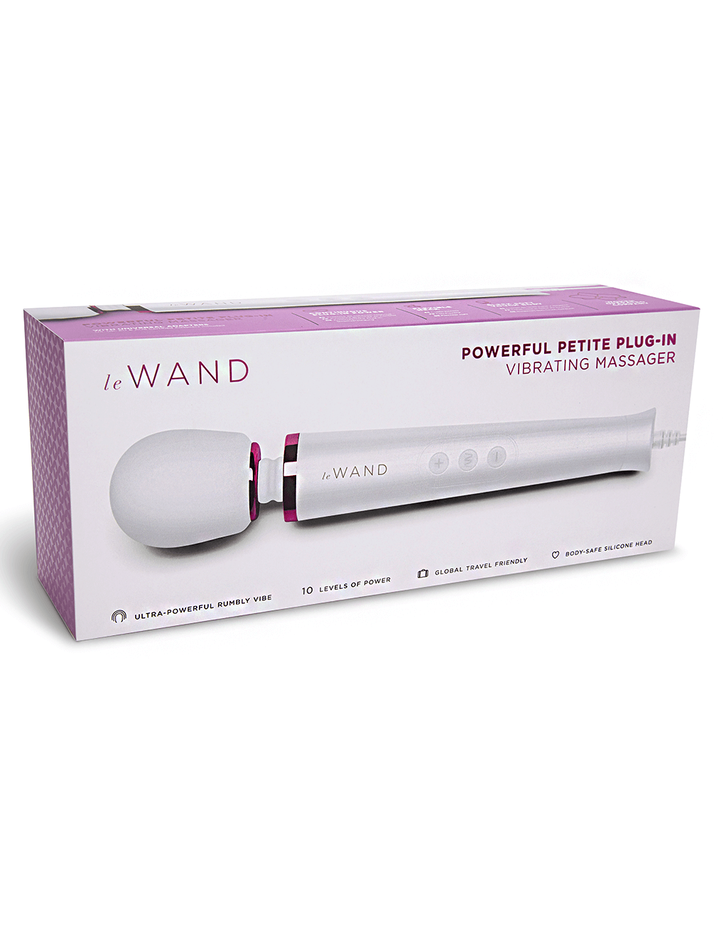 Le Wand Powerful Petite Plug-In - White - Box