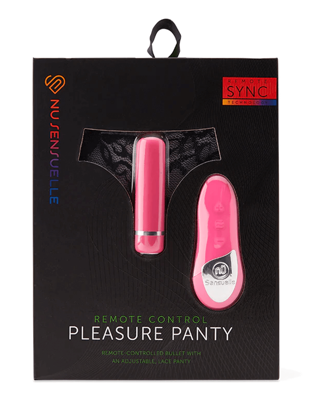 Nu Sensuelle 15 Function Pleasure Panty - Pink - Box Front