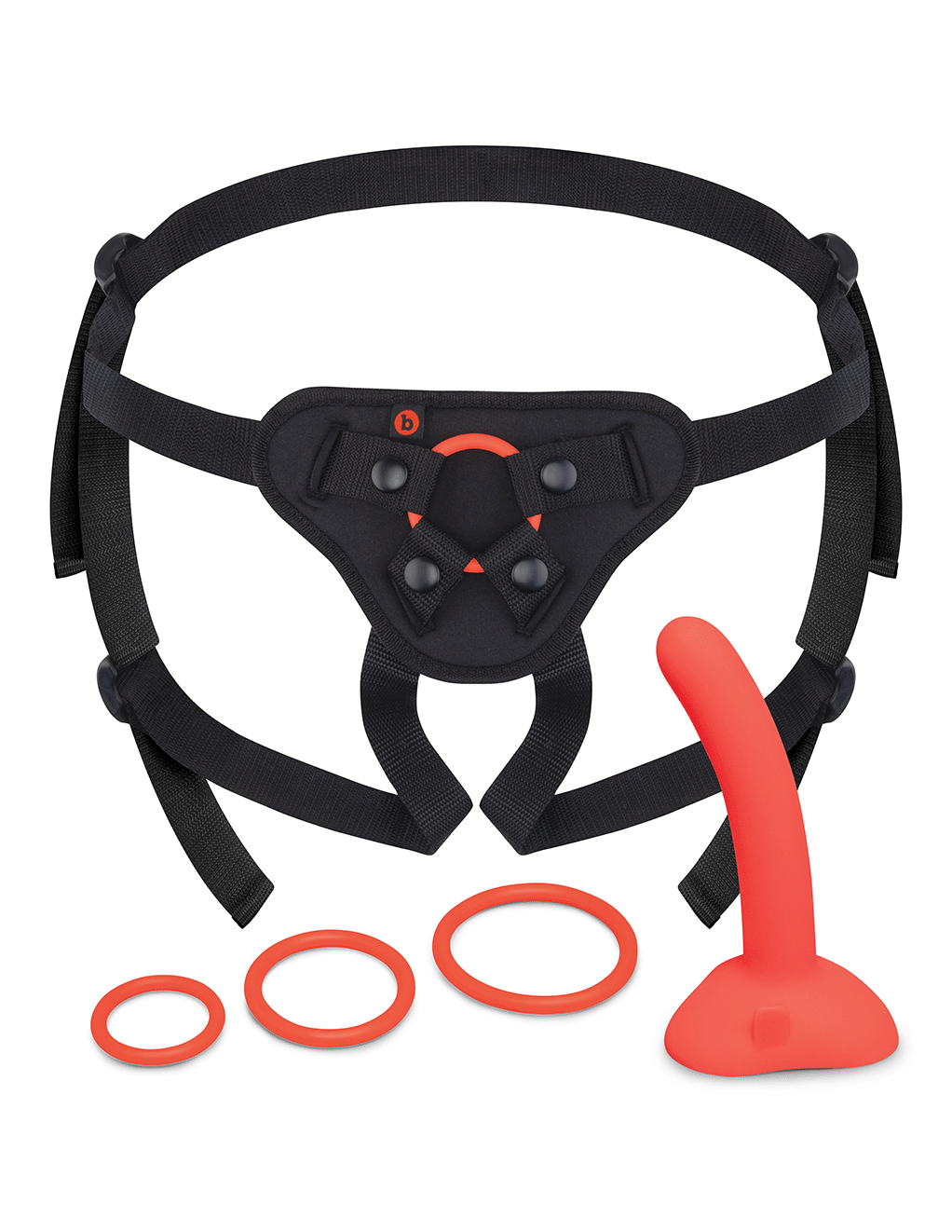 Beginner's Strap-On Harness Set w. 5in Peg