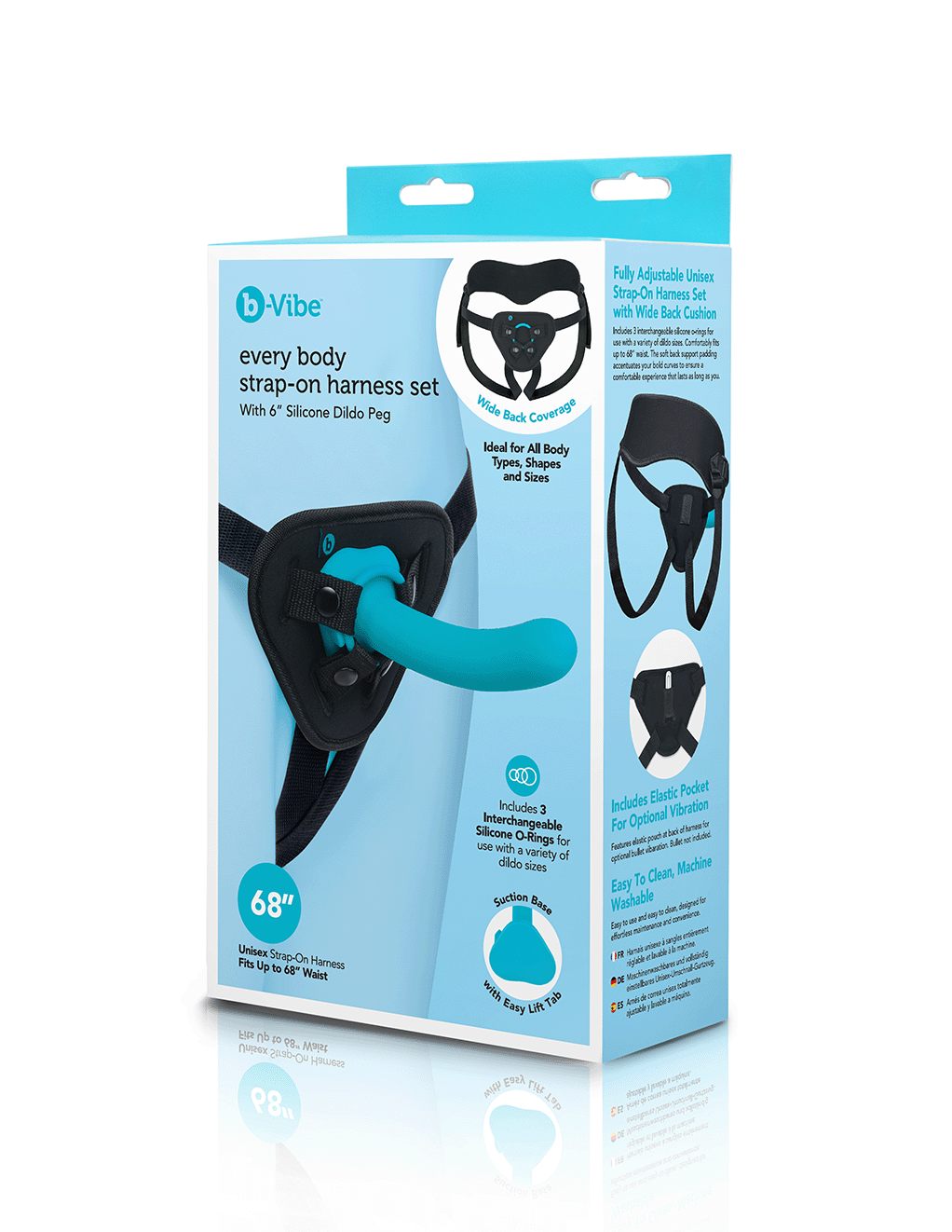 Every Body Strap-On Harness Set w. 6in Peg