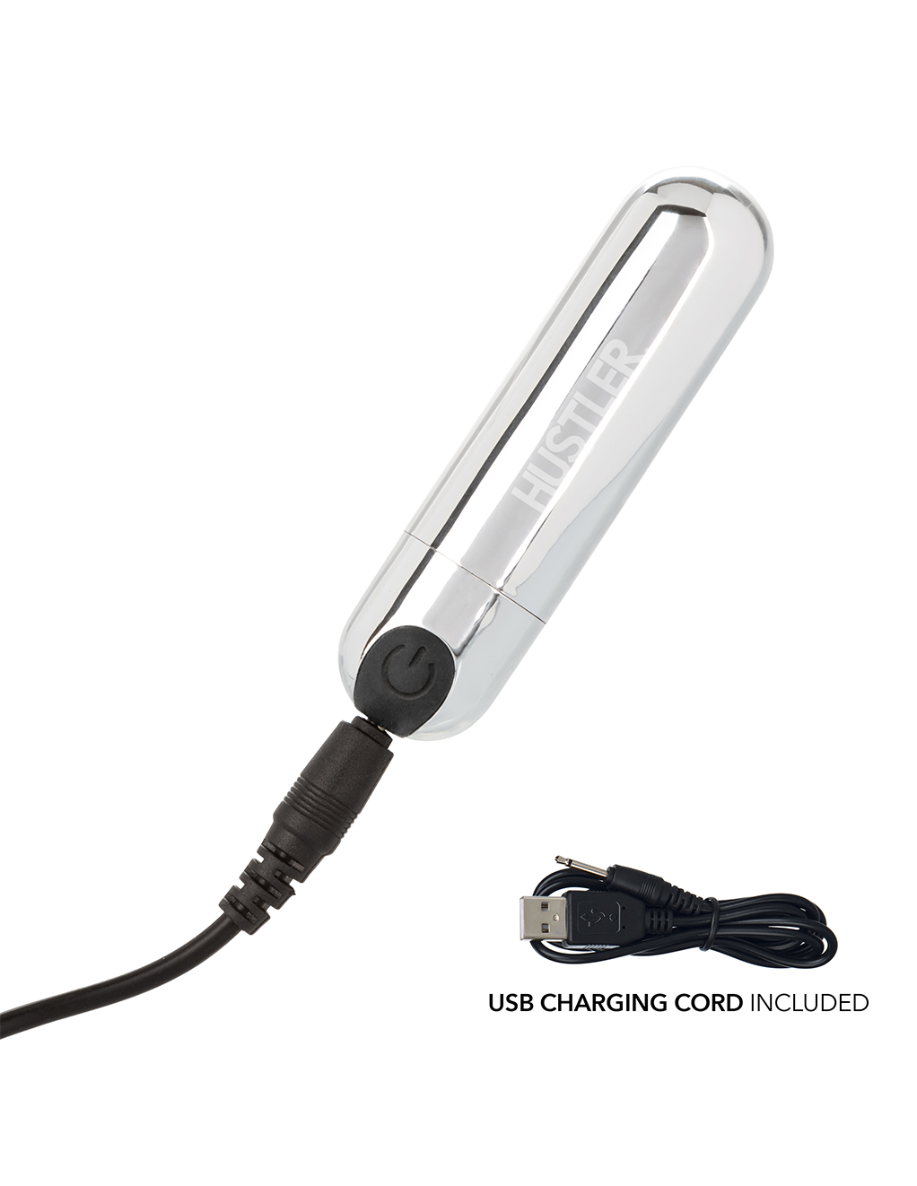 HUSTLER® Vibrating Pussy And Ass Masturbator