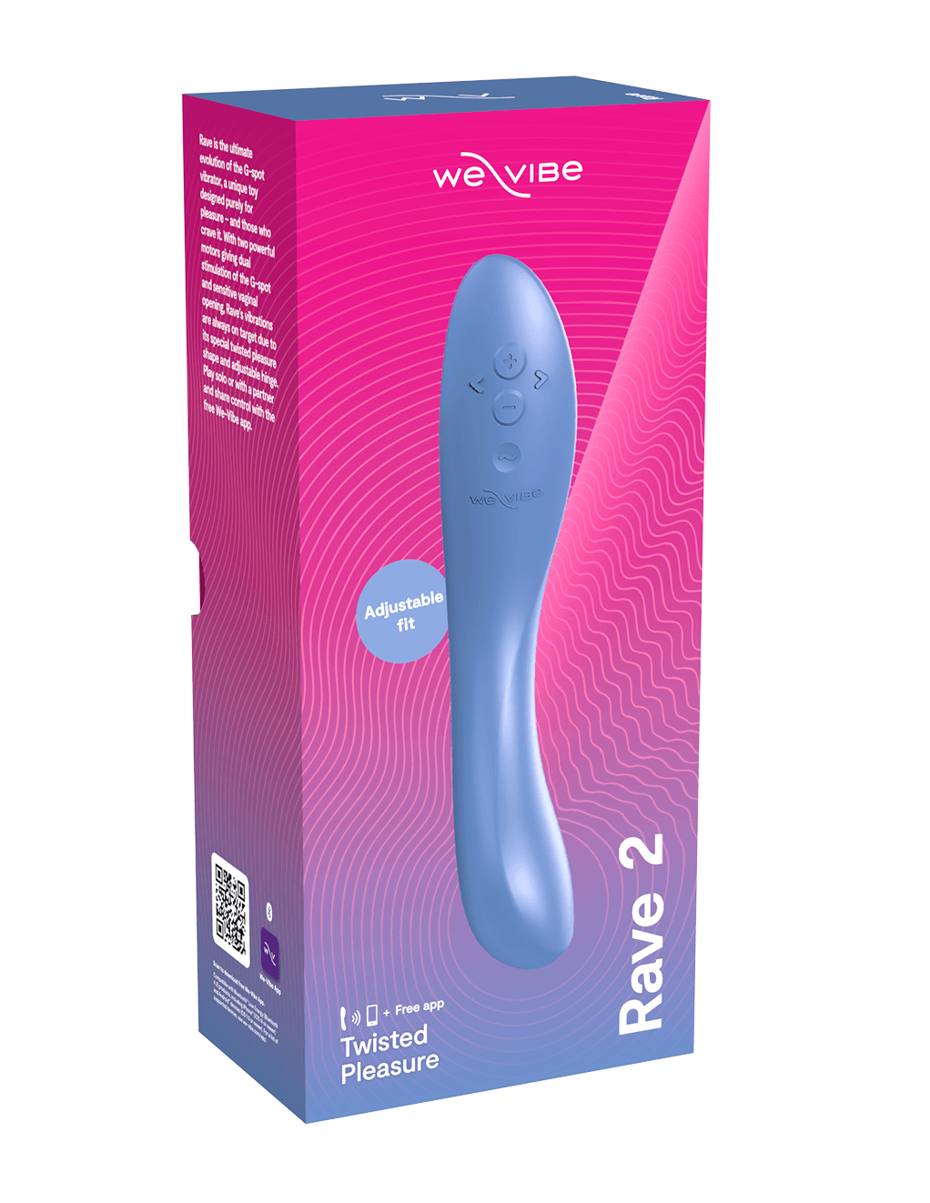 We-Vibe Rave 2 - Blue - Box Front