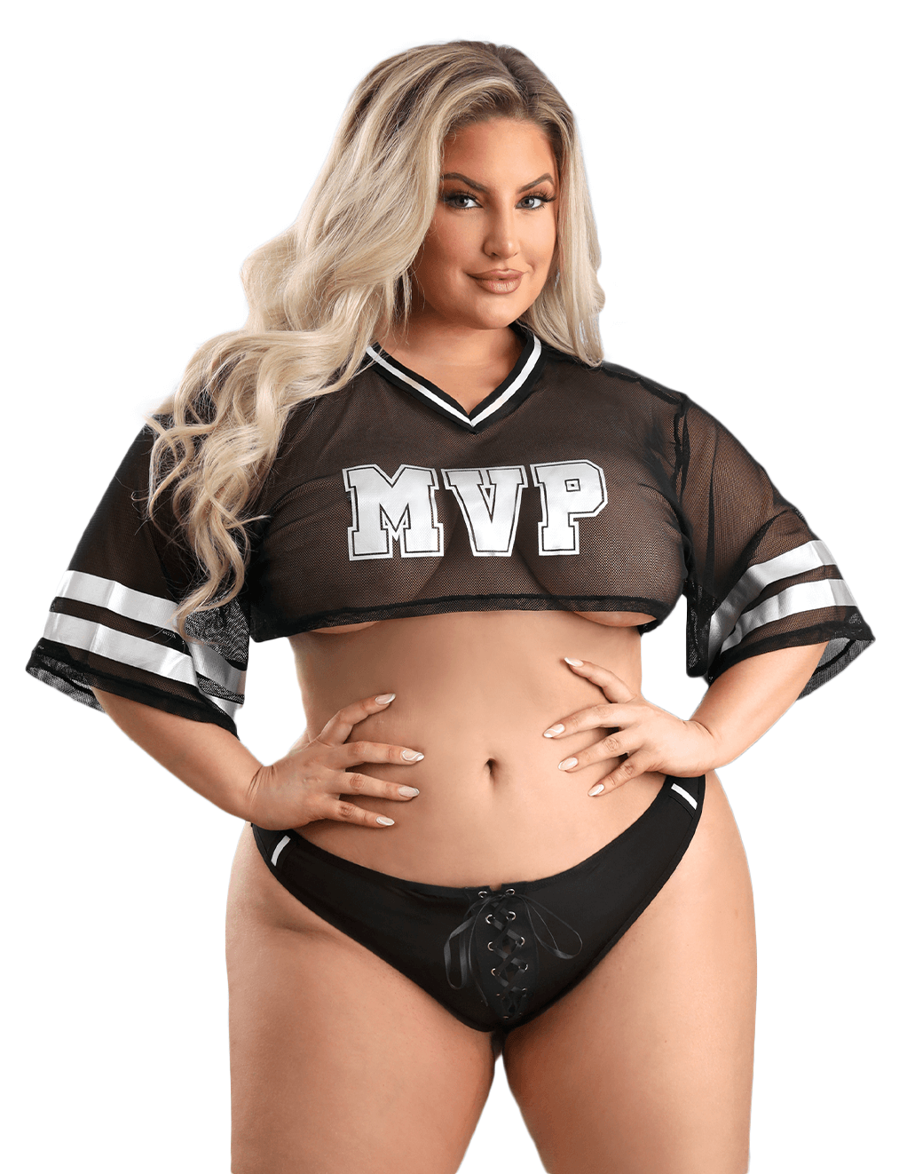 Real MVP Cropped Jersey Set - Main Plus