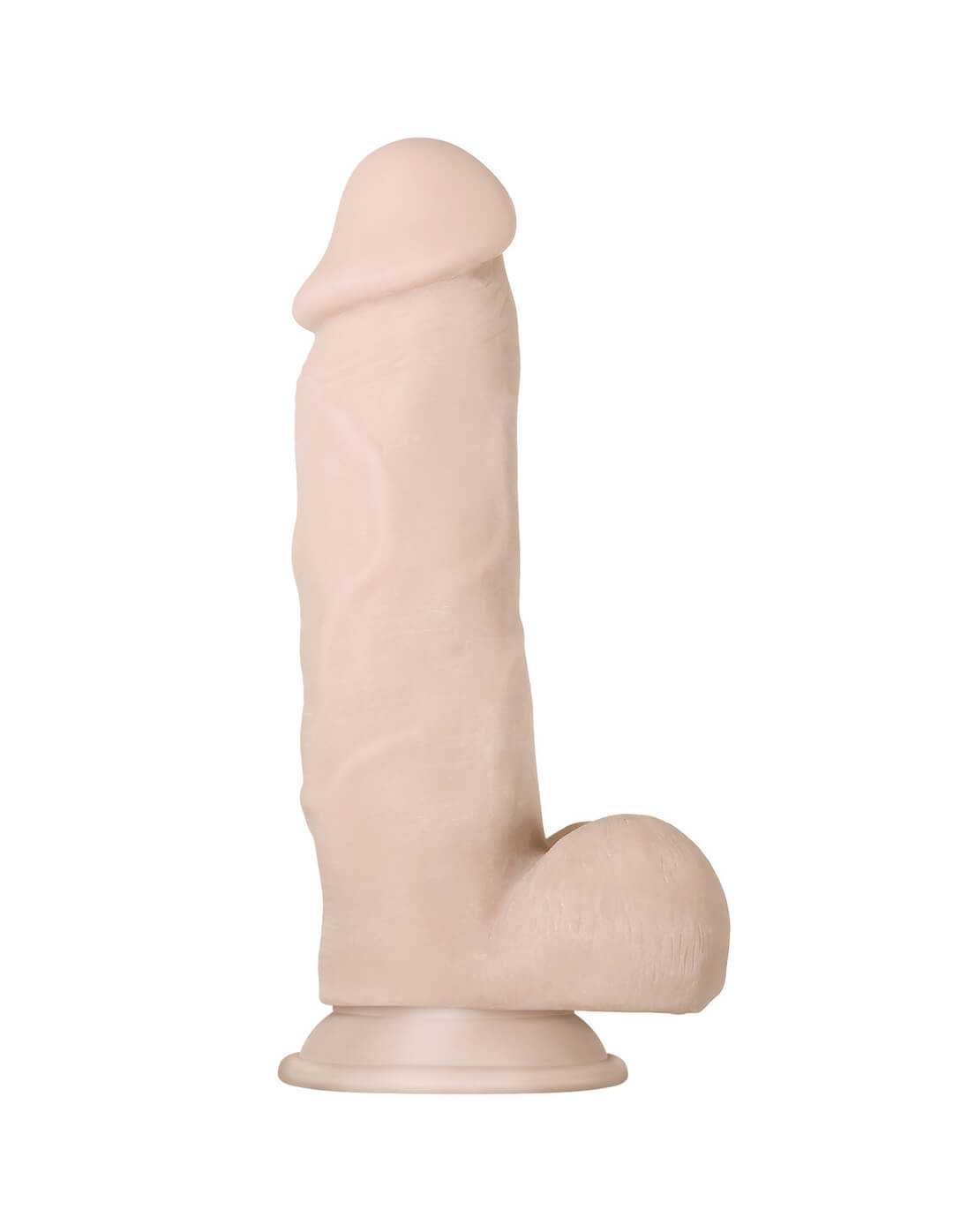Evolved 8.5in Real Supple Poseable Girthy Silicone Dildo